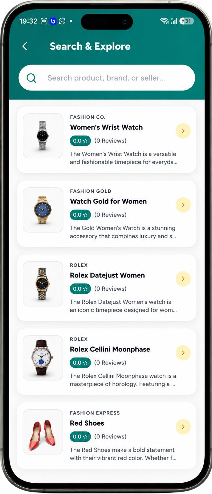 Revealo App Screen